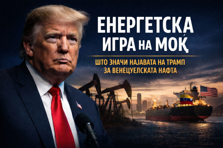 ШТО ЗНАЧИ НАЈАВАТА НА ТРАМП ЗА 50 МИЛИОНИ БАРЕЛИ ВЕНЕЦУЕЛСКА НАФТА