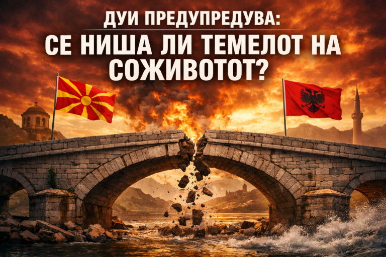 ДУИ ПРЕДУПРЕДУВА: СЕ НИША ЛИ ТЕМЕЛОТ НА СОЖИВОТОТ?