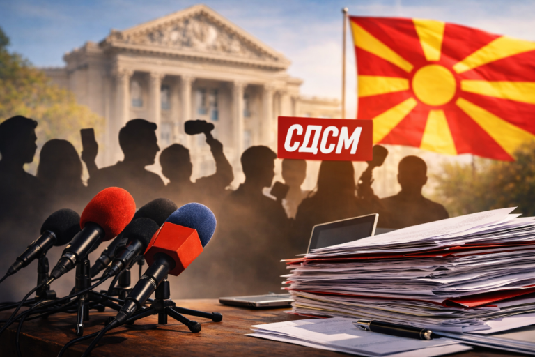 СДСМ со жестоки обвинувања: Игри има, леб нема!