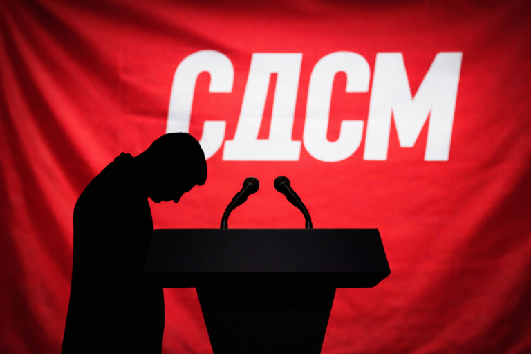 ОРБАН „ПАДНА“, СДСМ ОСТАНА БЕЗ ТЕМИ ЗА ПРЕС-КОНФЕРЕНЦИИ