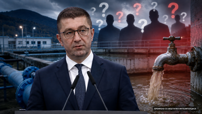 СО КОГО ЌЕ СЕ ПРОШИРИ КРУГОТ НА ОДГОВОРНИ ЗА ГОСТИВАРСКАТА ВОДА? Мицкоски најави дека тројцата можеби не се единствени